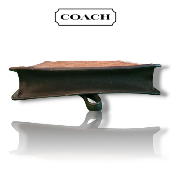 Coach Dreamer Signature Canvas Black & Brown Clutch Wristlet 73958 COA Included - Picture 5 of 17